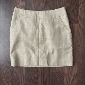 Merona Tan Pencil Skirt